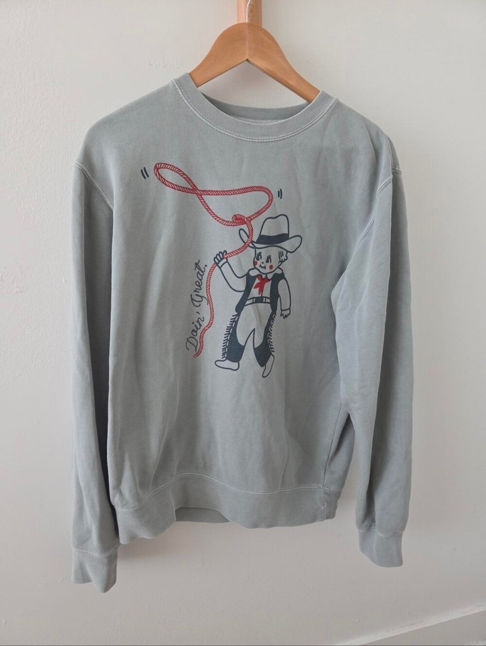 Yarrow Goods The Ranger Crewneck in Sage